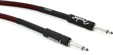 Fender Professional Series Straight to Straight Instrument Cable - 18.6 foot Red
