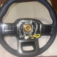 2022 2023 2024 Ford F150 Steering Wheel W/ Heated & Adaptive Cruise Admiral Blu