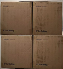 New March 2024 release Sonos 8" inch In-Ceiling Speakers  4 Pairs INCL8WW1