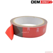 2x Rolls 3M Double Sided Acrylic Foam Tape Mounting Adhesive 1 Inch X 90 Inches