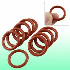 10 Pcs Flexible Silicone O Ring Seal Gaskets 16mm x 22mm x 3mm