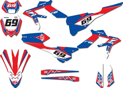 Full Custom Graphics kit CLASSIC STYLE fits BETA Xtrainer 2020 2021 2022 decals