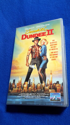 Crocodile Dundee II - Paul Hogan, VHS.