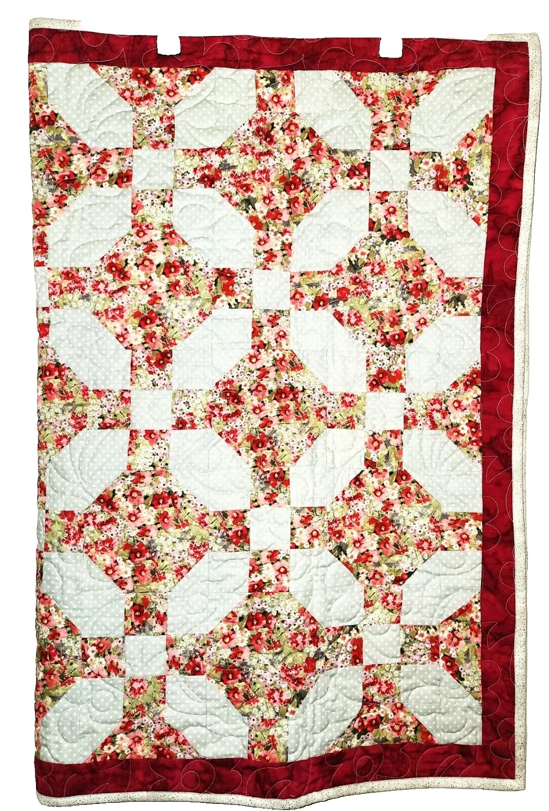 Lap Floral Edredones hechos a mano