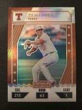 2021 Panini Elite Extra Edition #CTO-TY Ty Madden College Tickets Optic Holo