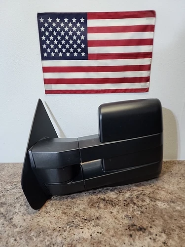 2007 - 2014 Ford F-250 F-350 F-450 Side Tow Mirror Left OEM CL3J-17683-BB5YGY ⭐️