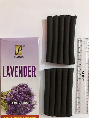 10 wet logs 100gm DHOOP Soft Moldable LAVENDER LAVENDAR fragrance meditation