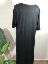 The Get BLACK DRESS Round NECK sz 1X