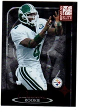 2000 Donruss Elite #129 Plaxico Burress RC PITTSBURGH STEELERS SERIAL #1548/2000