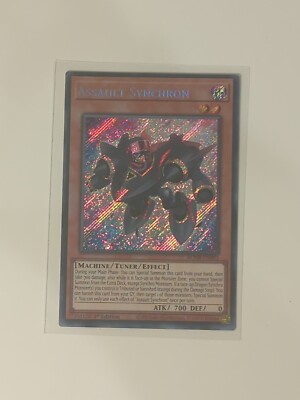 Yu-Gi-Oh! Karte: Assault Synchron - BLMR-EN003 Secret Rare 1. Auflage | Sammlerstück