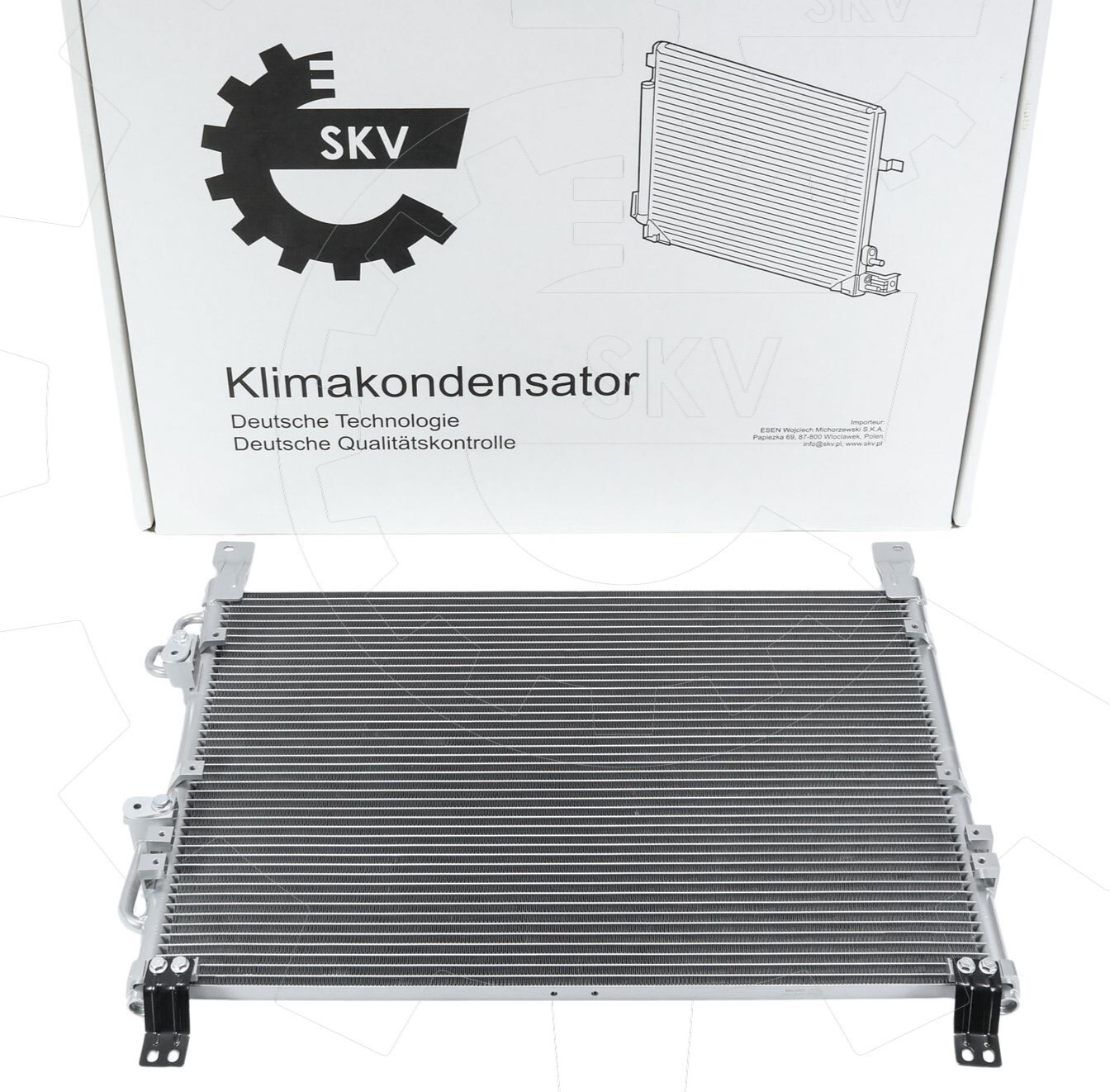 Condensateur de climatisation Rexton II 2.7 D échangeur thermique de rechange 6840008400