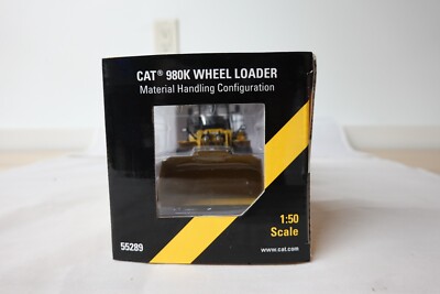 NORSCOT 55289 CAT 980K WHEEL LOADER 1:50 SCALE N.I.B | eBay