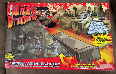WILD GRINDERS THE LOST SKATE SPOT SPITBALL ACTION BOB DYRDEK S SUPER FUN!!