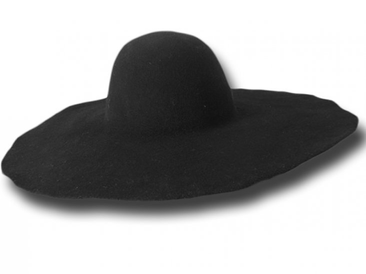 Cappellina cono di feltro di lana 160 grammi appretto forte
