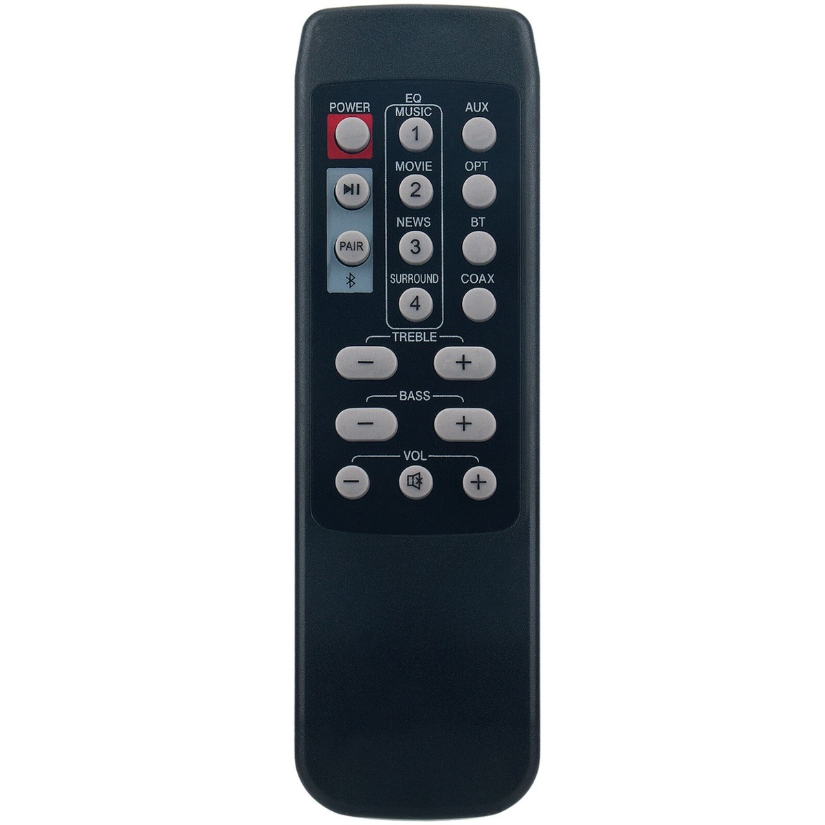 NK6 Replace Remote Control for Nakamichi Sound Bar NK6 Soundbar