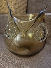Glass Owl Jar Canister Bowl  — photo 1