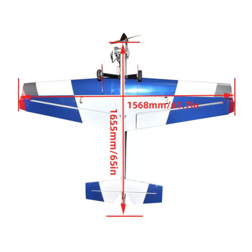 65inch Extra 330 Profile Gasoline & Electric Dual-use Balsa Radio Control Model - Picture 3 of 6
