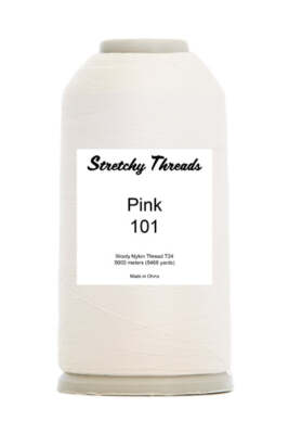 Pink Wooly Nylon Thread