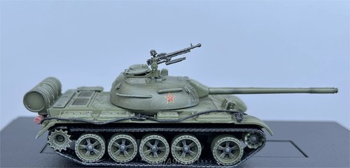 Modello in plastica verde in scala 1/72 tipo 59 carro armato principale esercito da battaglia - Foto 5 di 10