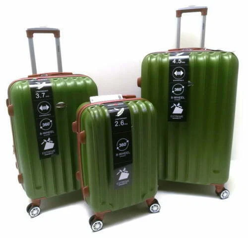 Set di valigie verde