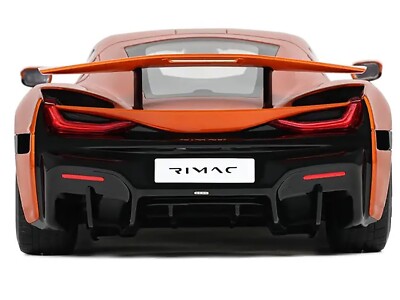 2021 RIMAC NEVERA ORANGE 1/18 MODEL CAR BY GT SPIRIT GT880 | eBay