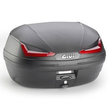 GIVI E455 SIMPLY IV Monolock Koffer schwarz rot 45L