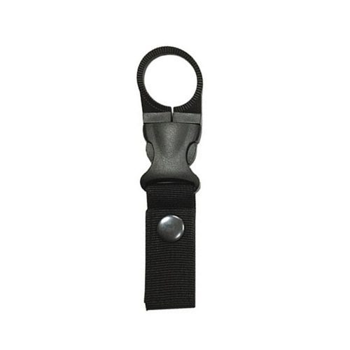 2 EDC Molle Tactical Nylon Web Buckle Hook Water Bottle Holder Clip Carabiner