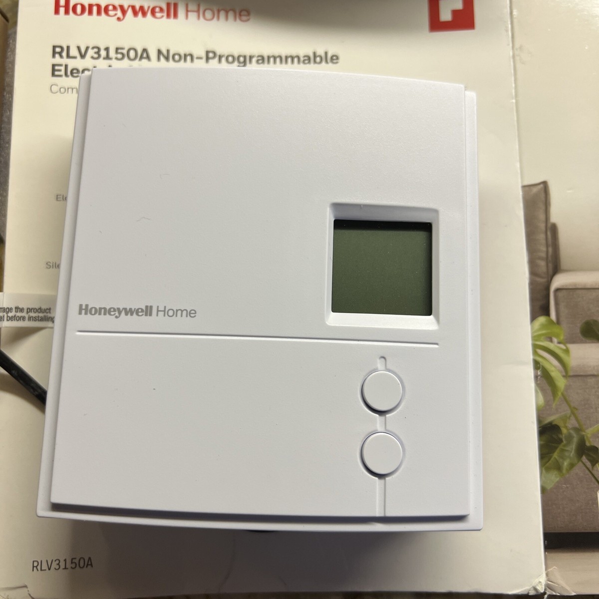 Honeywell Home RLV3150A1004 Non-Programmable Digital Electric Heat  Thermostat fo | eBay