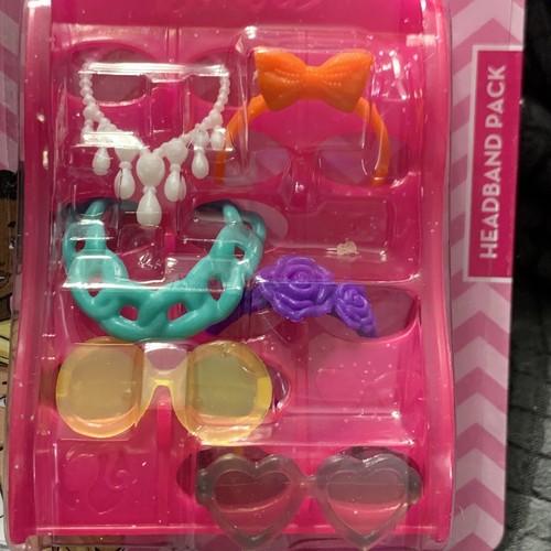 Barbie Puppe Zubehör Sets Halsketten Sonnenbrille Stirnbänder Stiefel Absätze Regale  - Bild 4 von 5