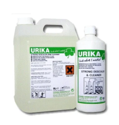 CLOVER Urika Descaler Cleaner 1 5 10 Litre Detergent Bathroom Kitchen Remove Dirt Stain