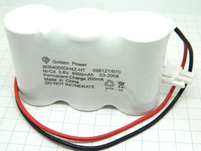 Batteria Nicd 3.6V 4Ah Tipo HA 3097 Alta Temperatura - Foto 6
