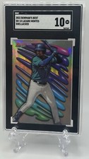 Lazaro Montes 2023 Bowman’s Best Shellacked #SH-14 SGC Gem Mint 10! Mariners