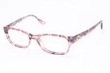 NEW CHELSEA MORGAN CM 202230 PINK TORT AUTHENTIC DESIGNER EYEGLASSES 53-17