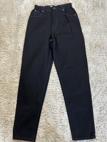 vintage L.L bean double L comfort waist jeans size 8 MT Black