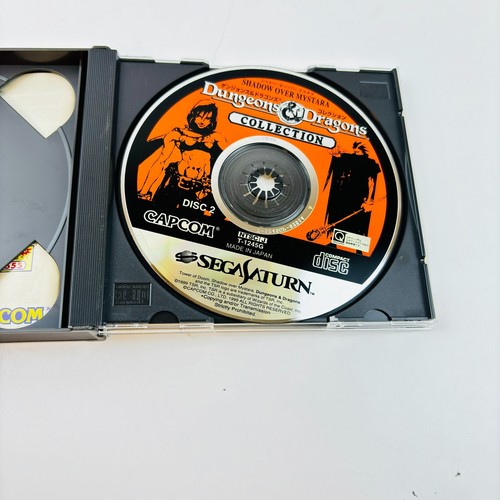 Dungeons & Dragons Collection Sega Saturn SS CAPCOM Action Used Japanese - Picture 10 of 12