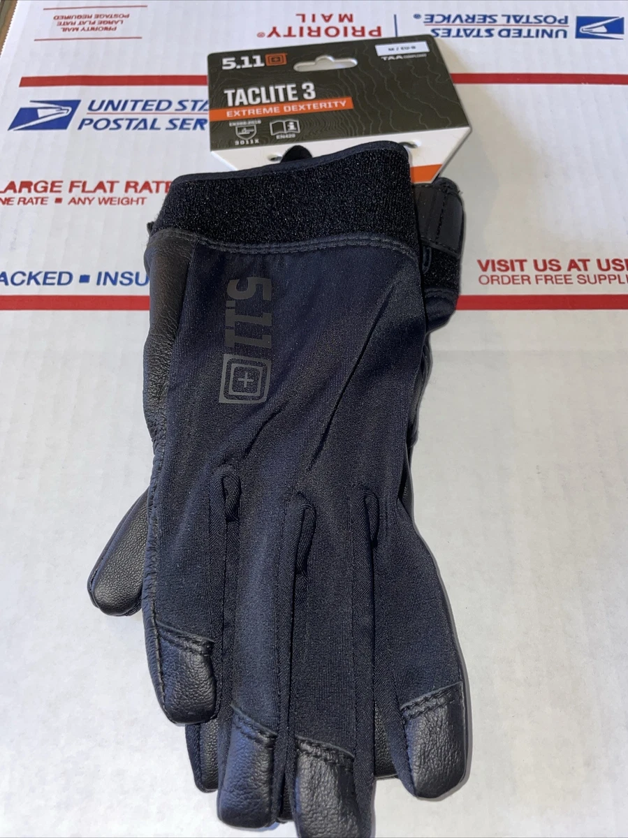 5.11 Taclite 3 Gloves Medium Size 8 Brand New W Tags Sheepskin Blend