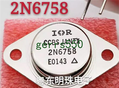 1 pcs New 2N6758 gold-sealed transistor TO-3 triode