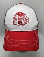 Portland Winterhawks Red White Gray Mesh Hat Adjustable SnapBack Cap Old Logo