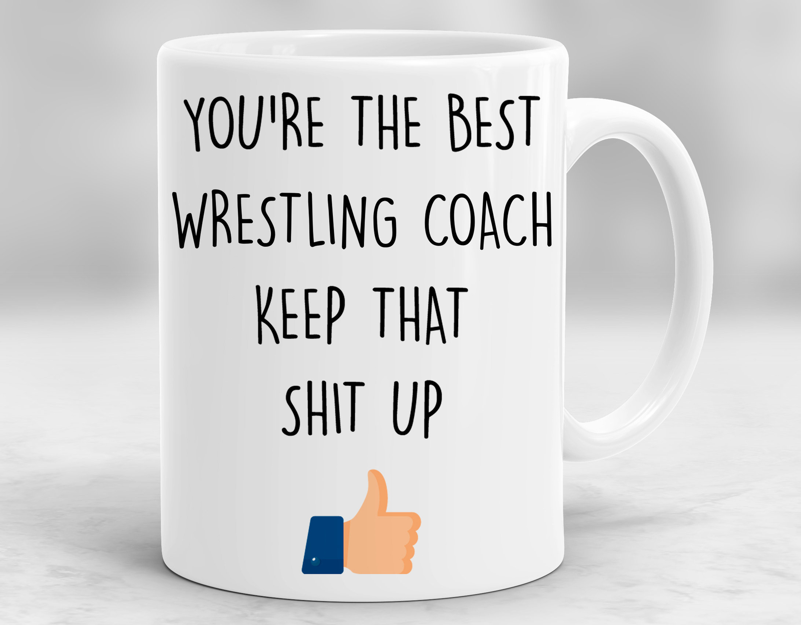 Wrestling Coach Mug Wrestling Coach Gift Wrestling Coach Appreciation Wrestling