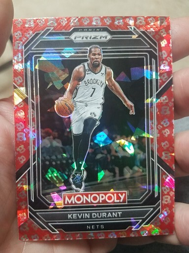 Kevin Durant 2023-24 Panini Prizm Monopoly Free Parking SP Prizm #70 Suns