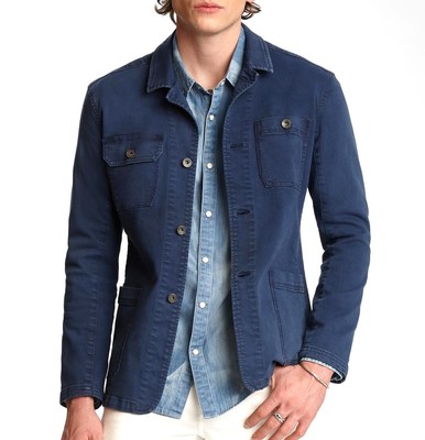 john varvatos patchwork jacket