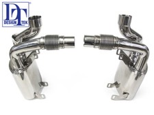 SPORT EXHAUST PORSCHE 997 C2/ 997 C4 Stainless Steel (needs S tail pipes)