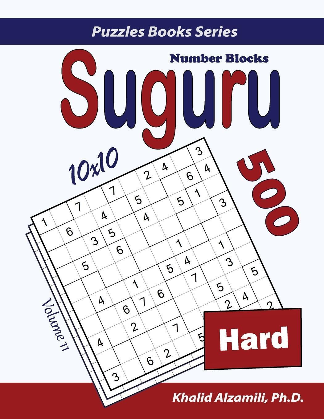 Thumbnail - Suguru (number Blocks) | Khalid Alzamili | 500 Hard Puzzles (10x10) |
