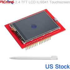 2.4" TFT LCD Shield ILI9341 Display Module 320x240 Resistive Touchscreen USA