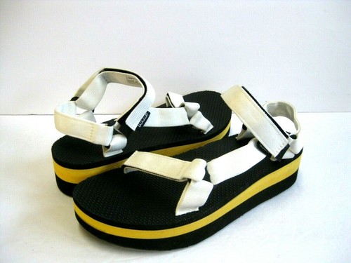 teva flatform yellow