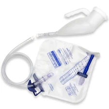 Reusable Portable Male Urinal System with Spill-Proof Collection Bag