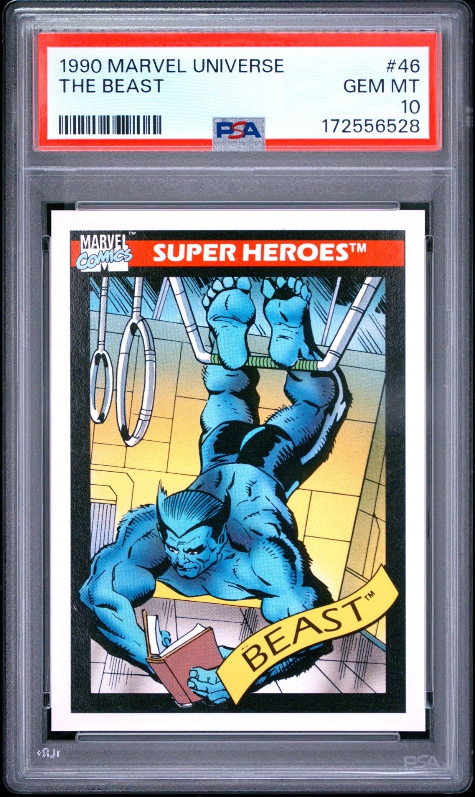1990 Marvel Universe #46 The Beast PSA 10