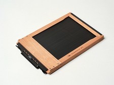OPEN BOX Chamonix 4x5 Wooden Sheet Film Holder with Storage Bag