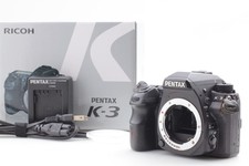 SC / 39396 N MINT in Box Pentax K-3 Black 24.3MP Digital SLR Camera Body JAPAN