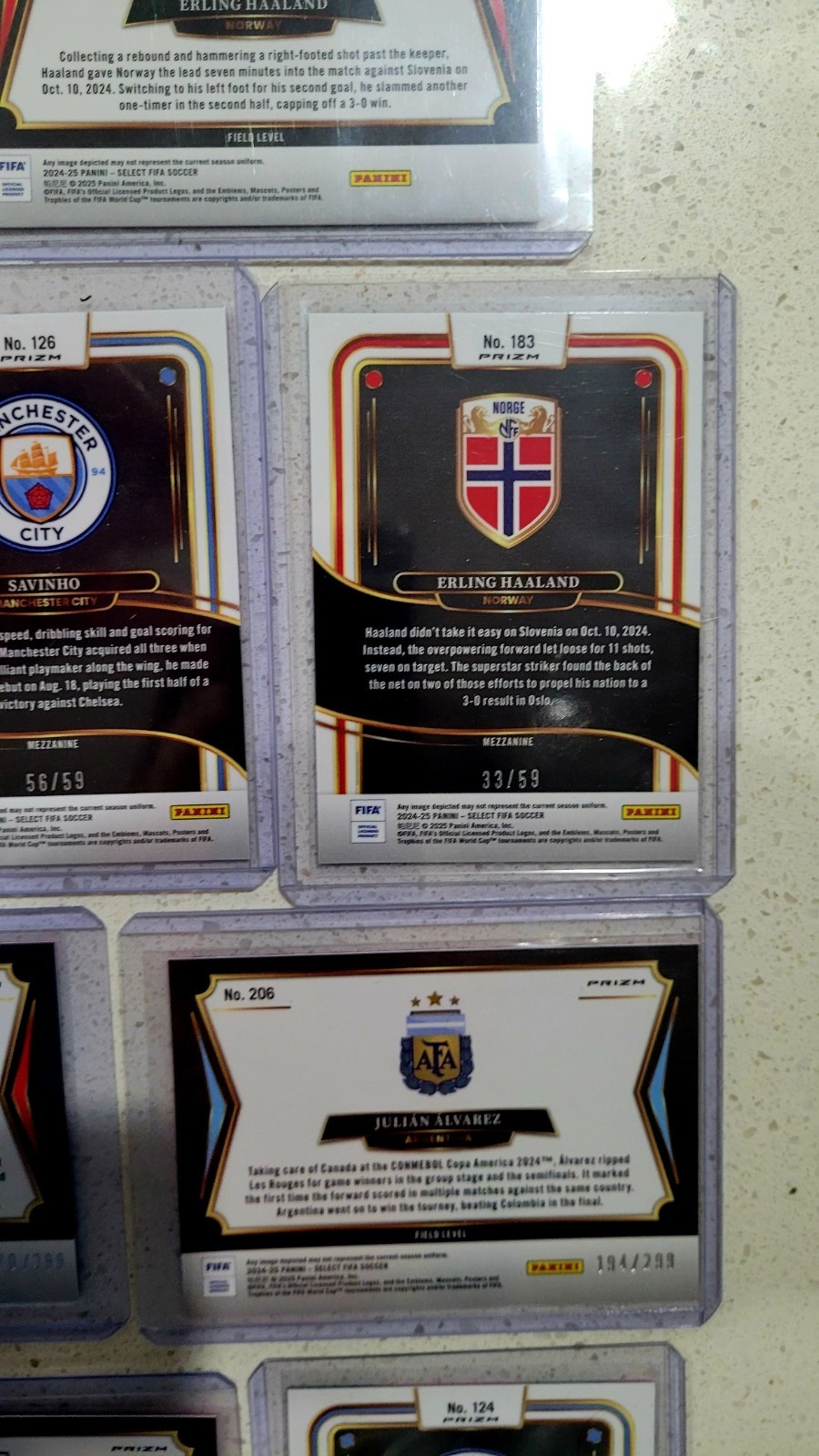 Topps, Select FIFA 17x Lot - Endrick, Vini, Haaland +, Prizms , Autos, #'d ++++ view 6